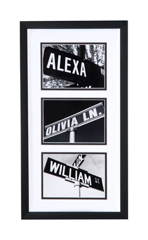 Triple Photograph Frame 6x4 White - £19.99 - Inspirations Wholesale